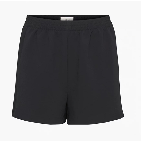 WILFRED Gelato 3 inch shorts (BLACK) NWT - Picture 4 of 6